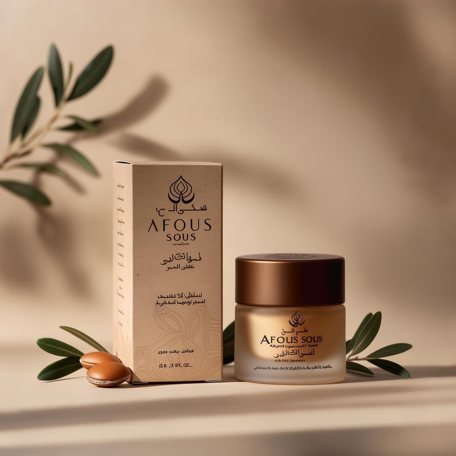 كريم النهار بزيت الأركان – ترطيب ومقاومة التجاعيد