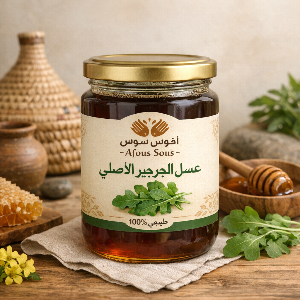 عسل الجرجير الاصلي